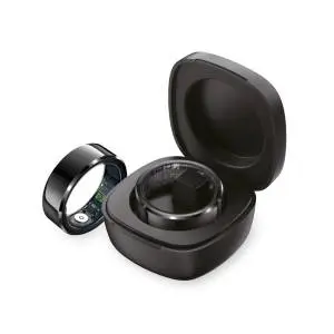Techmade Tm-Nexa-Bk10 Smartring Con Charging Box Black Tg 10Mm - Garanzia